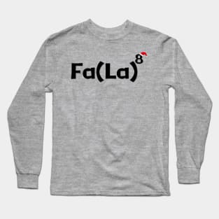 Happy holidays, algebra: Fa (La) ^ 8 Long Sleeve T-Shirt